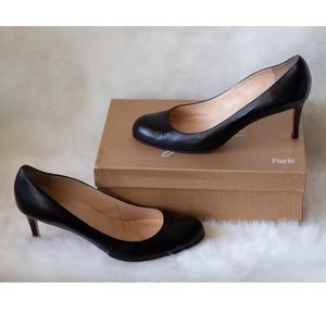 Christian Louboutin Simple 70 Black Leather Pumps